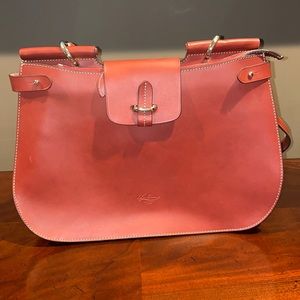 Brand New Boldrini Deep Red Leather Purse